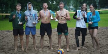 Antanavo sporto šventės 2×2 tinklinio turnyre triumfavo „Patrankos“
