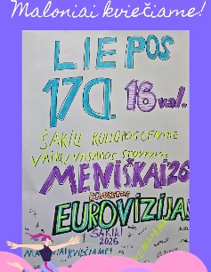 Šakių kultūros centro stovyklos „MENIŠKAI'26“ finalinis koncertas