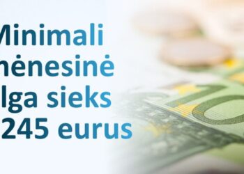 MMA kitąmet didės 92 eurais ir sieks 1245 eurus „ant popieriaus“