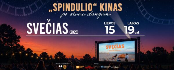 „Spindulio“ kinas po atviru dangumi kviečia į filmo „Svečias“ peržiūrą