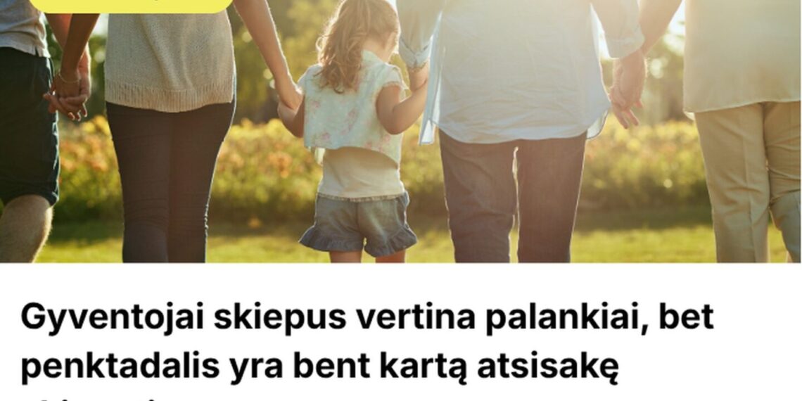 Gyventojai skiepus vertina palankiai, bet penktadalis yra bent kartą atsisakę skiepytis