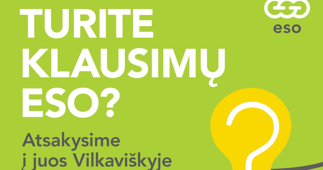 ESO kviečia į gyvą konsultaciją Vilkaviškio rajono savivaldybėje